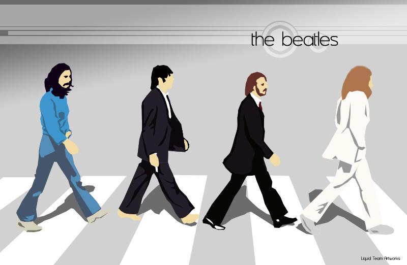 The Beatles Abbey Road By Likuado On Deviantart The Beatles Abbey Road By Likuado On Deviantart