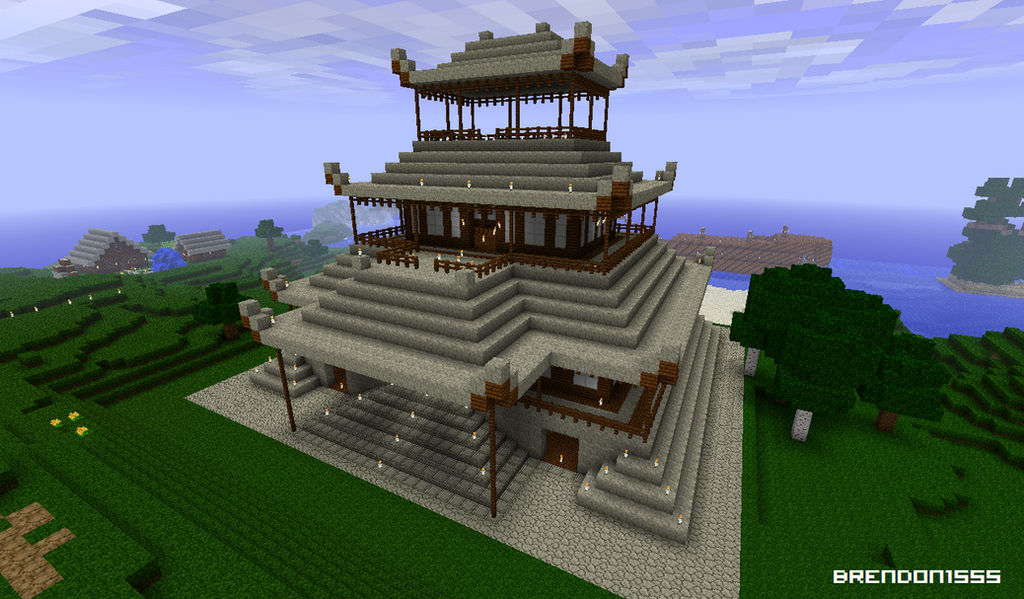 Minecraft Temple by brendon1555 on DeviantArt