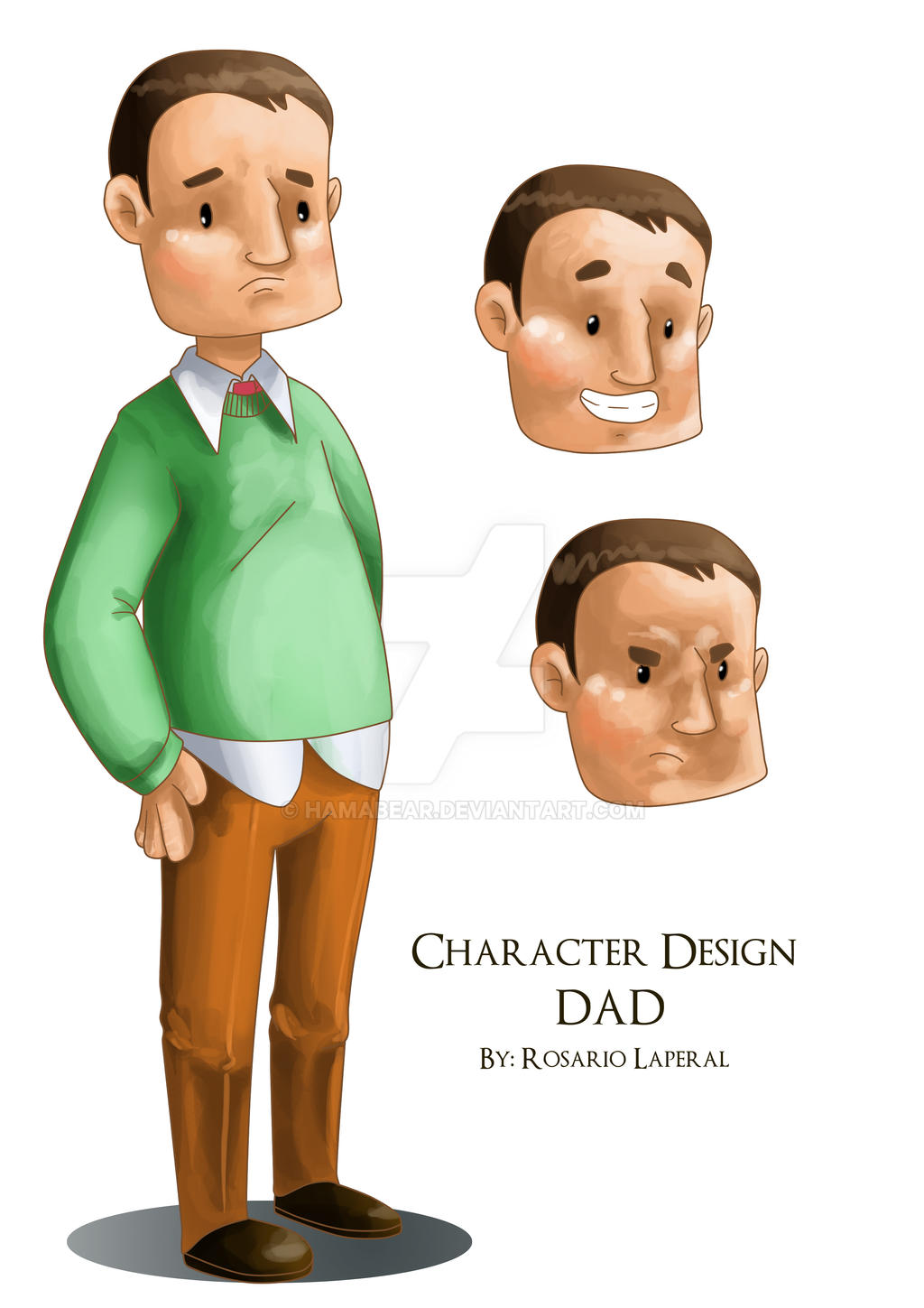 Character Design DAD by Hamabear on DeviantArt
