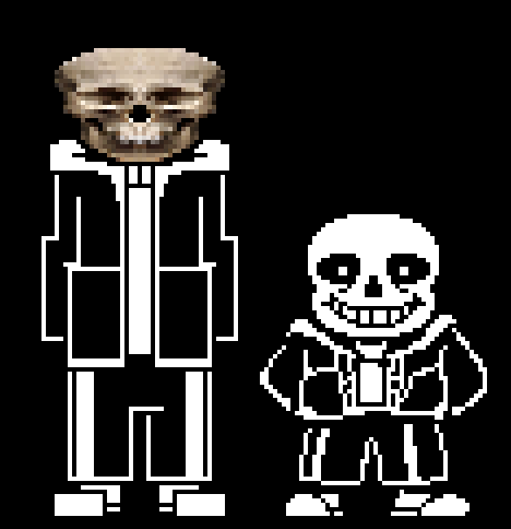 Undertale - Sans battle sprite by sotwound on DeviantArt