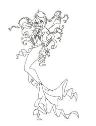 Winx Club Mermaid Bloom coloring page