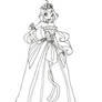 Winx Club Ball Gown Bloom Coloring Page