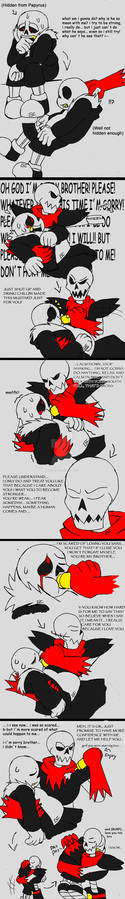 Underfell Comic I May Be Mean But I Care For You
