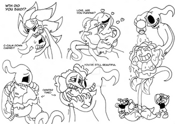 Ghostblossom 3 Doodles