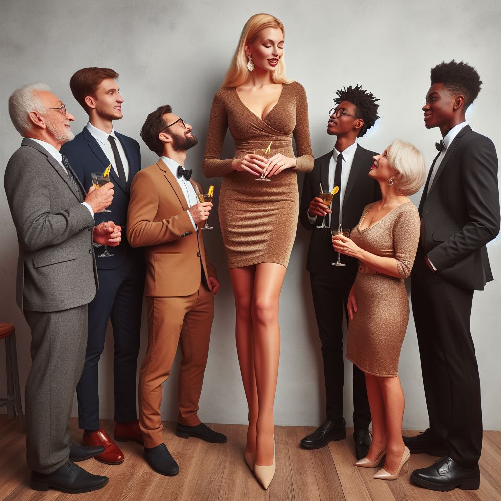 tall girl in heels and shorter boyfrend by ernie111 on DeviantArt
