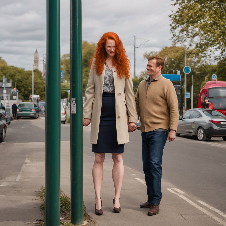 Costume Party Fun : Tall woman and short man 1 by suneeeel on DeviantArt
