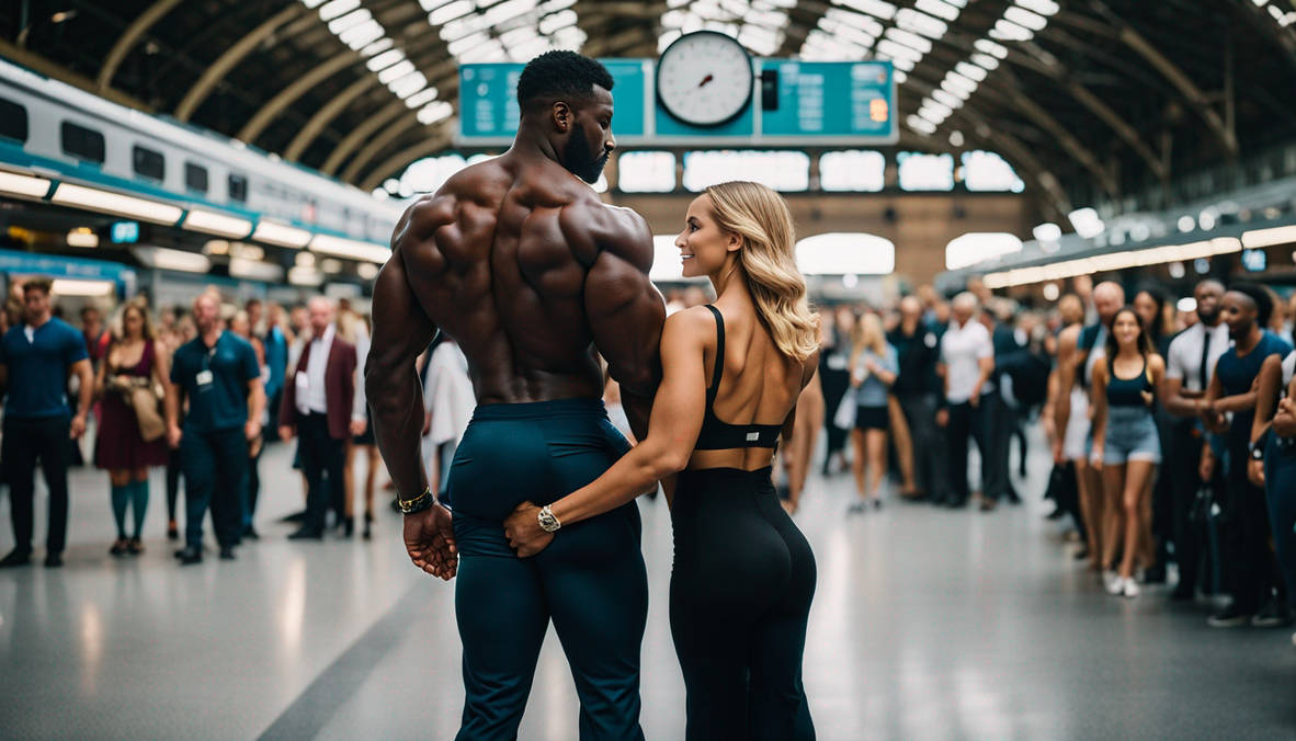 Extremely Tall handsome buff black man by imtooshort on DeviantArt