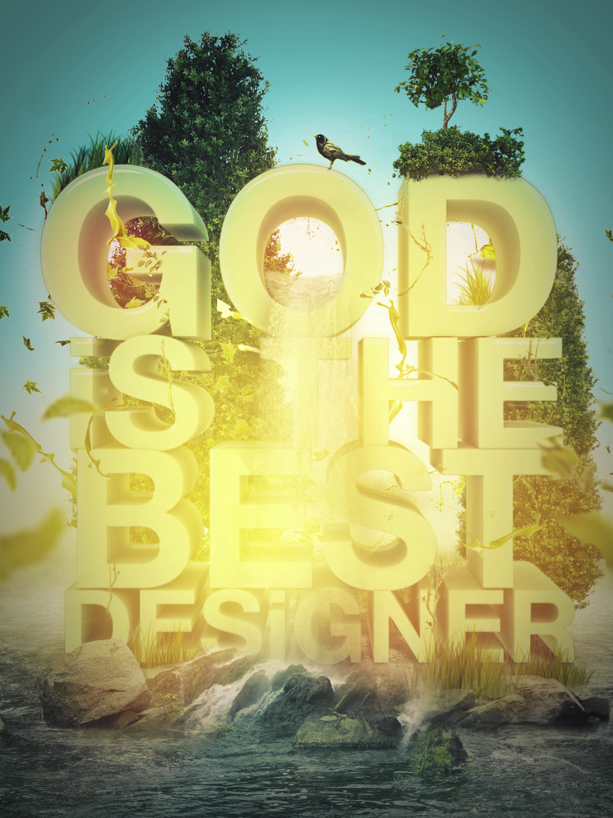 God is the best designer