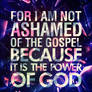 Romans 1:16 - Poster