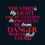 Psalm 27:1 - Poster