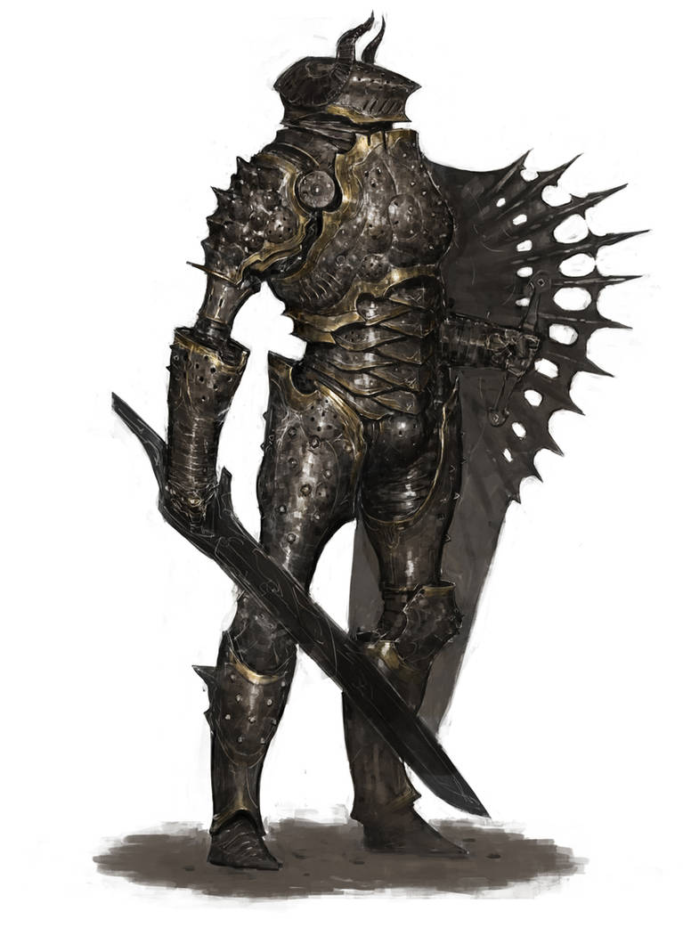 Hell Knight by ArielPerezArt on DeviantArt
