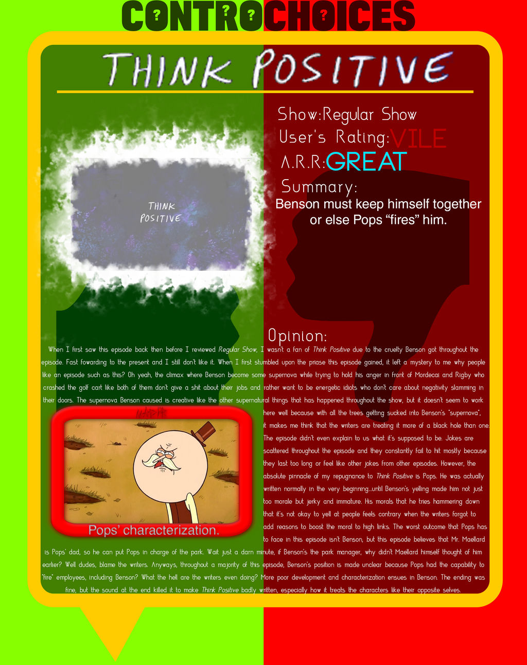 Think Positive Deviantart Rage ControChoices - Think Positive by Intrancity on DeviantArt