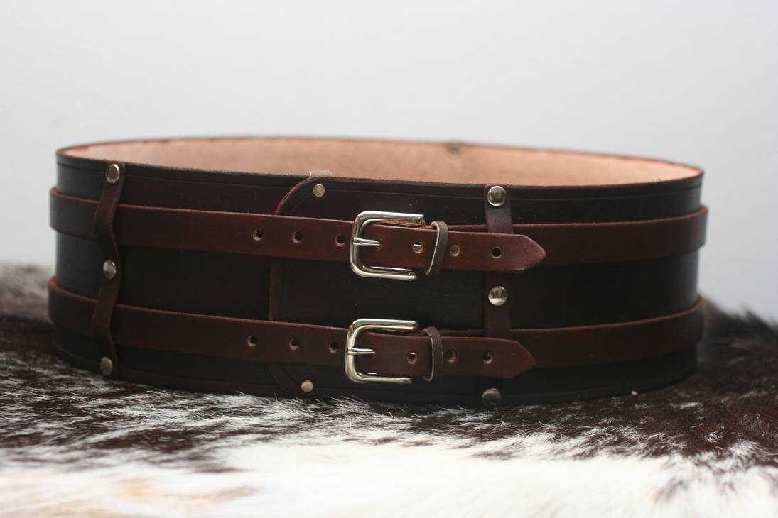 Warrior Leather Kidney Belt by Versalla on DeviantArt