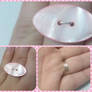 Pink Shell Ring