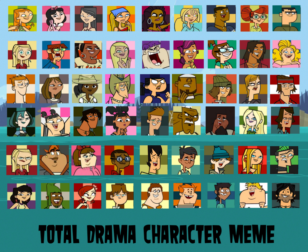 My Total Drama Characters Ranking - Redone by LikeABossIsABoss on DeviantArt