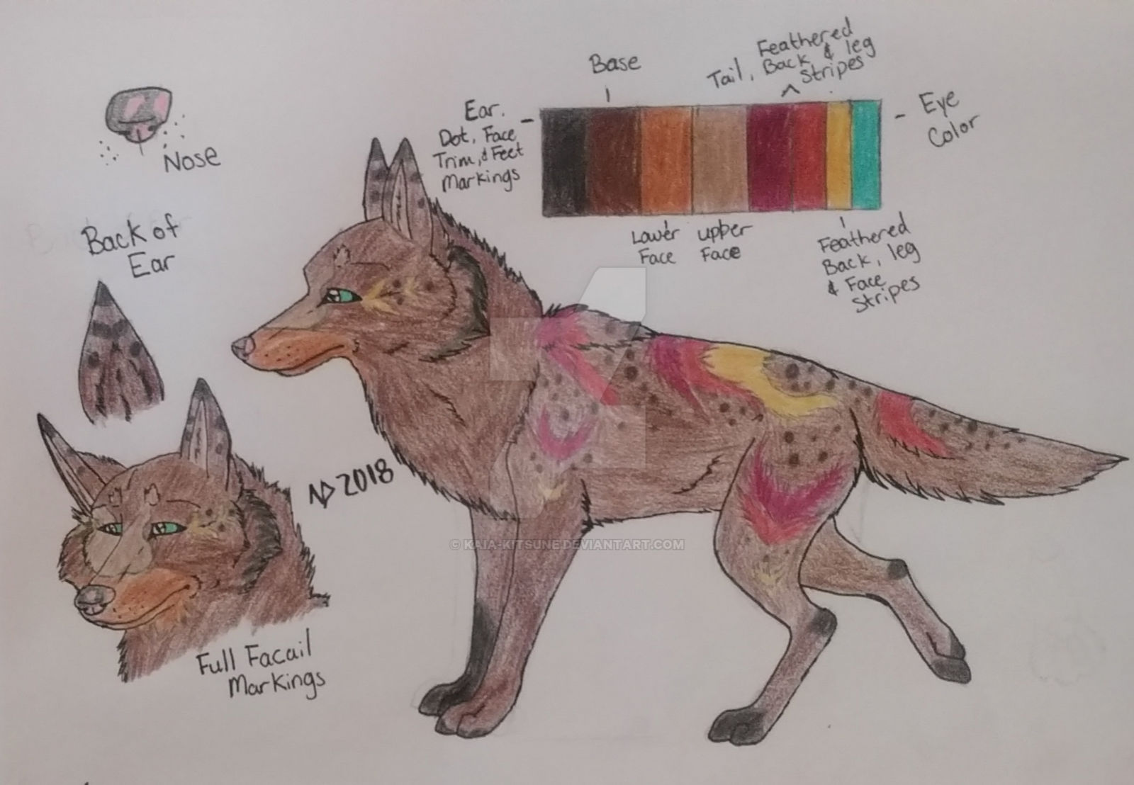.Open Canine Adoptable. by KaiaKitsune on DeviantArt