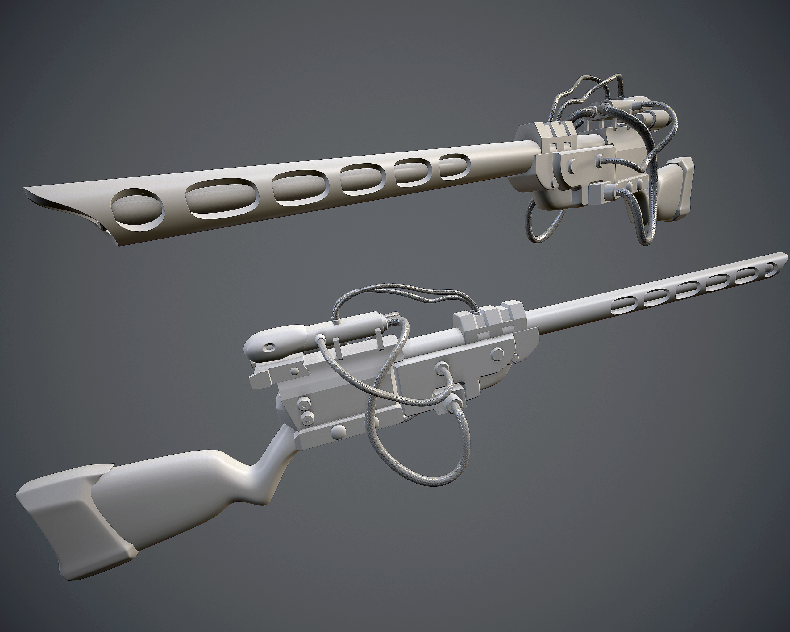 Fallout 4 Wattz Laser Rifle by NewerMind43 on DeviantArt