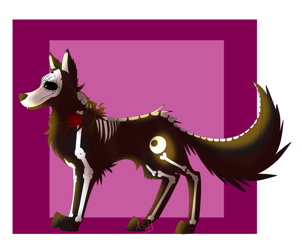 Overwolf Skeleton Skeleton Wolf by Ashesfordayz on DeviantArt