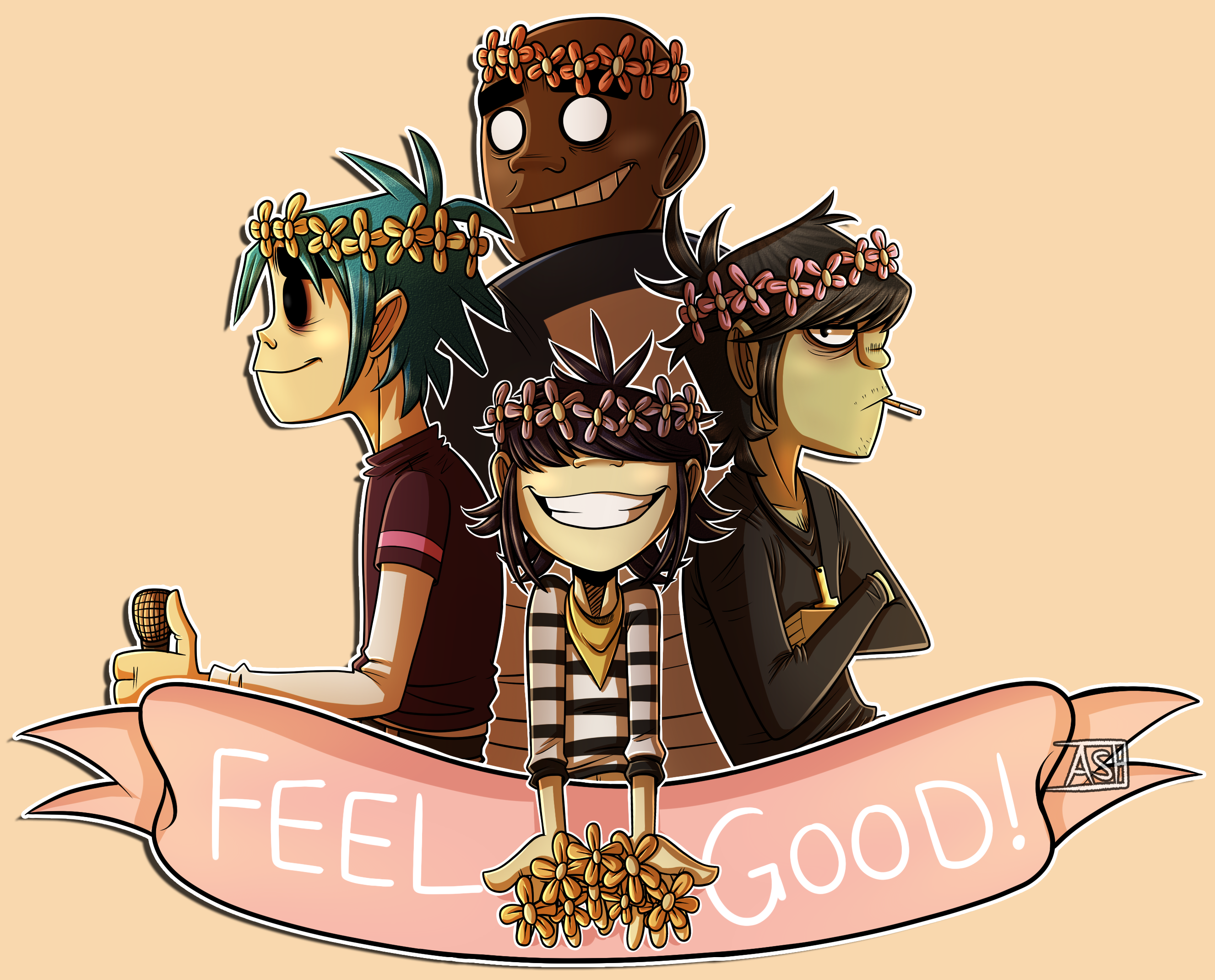 Feel Good Redraw! - Gorillaz