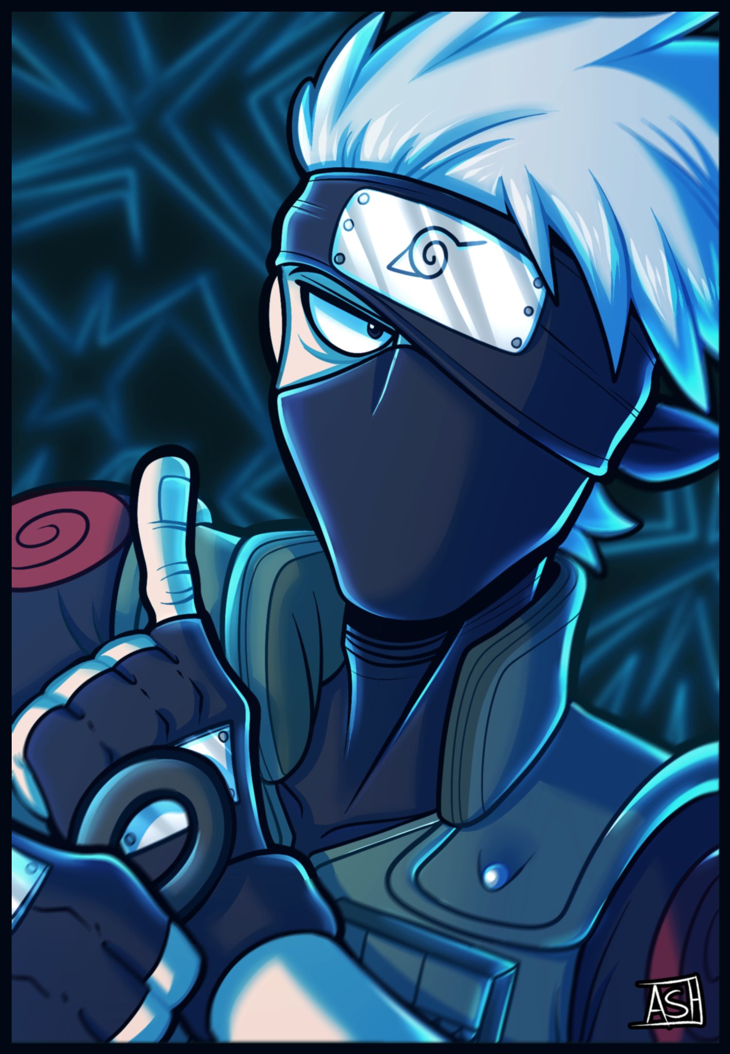 Hatake Kakashi (Kakashi Hatake) - NARUTO - Mobile Wallpaper by