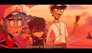 Welcome to the world of the Plastic Beach|Gorillaz