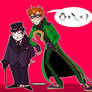 Riddle me this - Riddler and Penguin