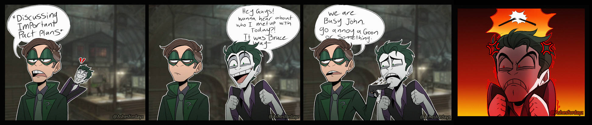Riddler and John - Telltale Batman by Ashesfordayz on DeviantArt
