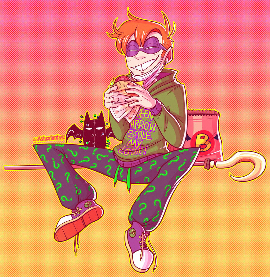 Riddlerized Social Distancing - The Riddler by Ashesfordayz on DeviantArt