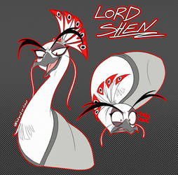 Lord Shen doodles - Kung Fu Panda 2