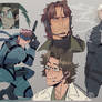 Metal Gear 2 sketches