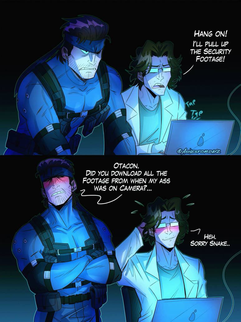 The Security footage - MGS2 by Ashesfordayz on DeviantArt