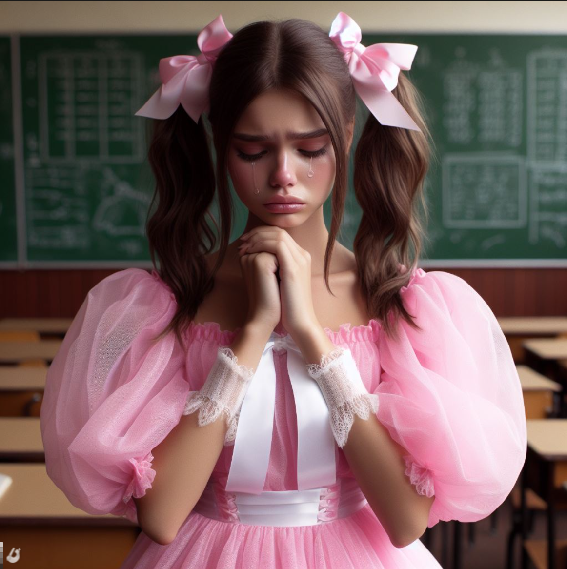 Patty receives her six for a week punishment by RinaLane on DeviantArt