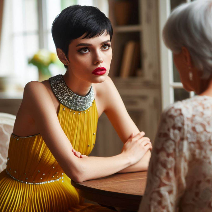 Corey makes a request of his mother by RinaLane on DeviantArt