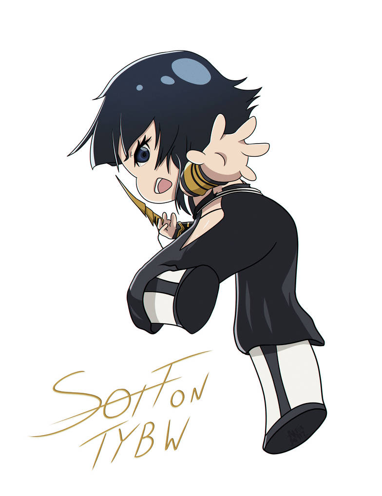 Chibi shikai TYBW - Soi Fon #1 by AlexiiArtPL on DeviantArt