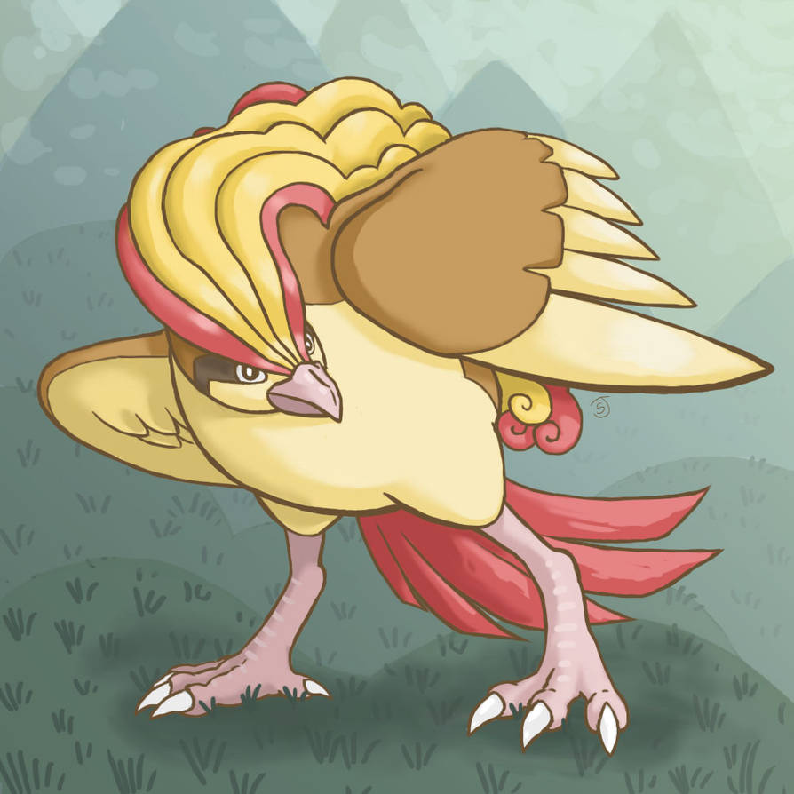 018: Pidgeot by Rikkoshaye