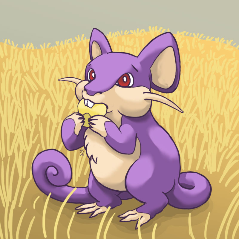 019: I Has a Corm Rattata by Rikkoshaye