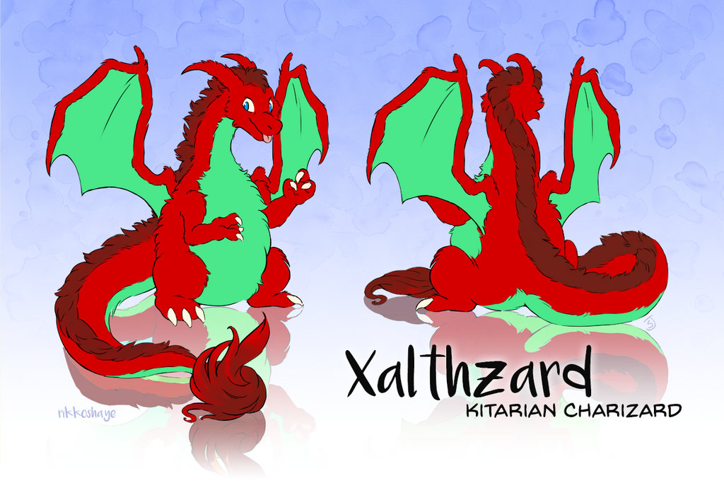 Xalthzard by Rikkoshaye