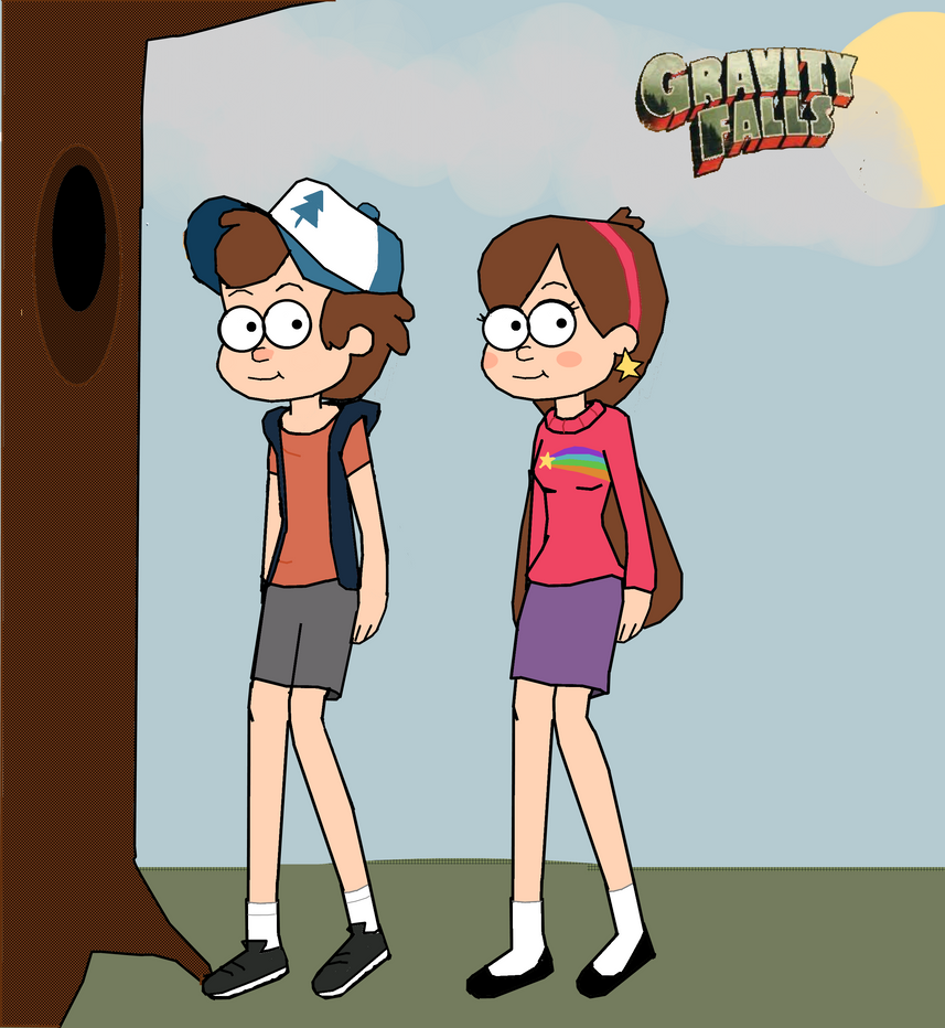 Gravity Falls Mabel And Dipper Older By Bluecloudcandy On Deviantart