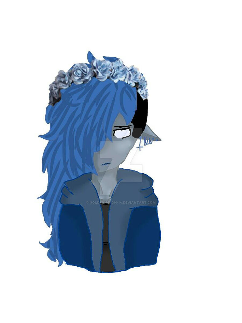 Blue Flash Oc blue blood oc by Golden-Moon-14 on DeviantArt