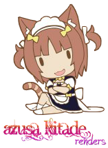 Azuki Chibi render by Renderomania on DeviantArt