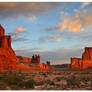First Light in Arches