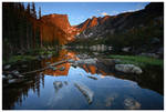 First Light: Dream Lake by Nate-Zeman