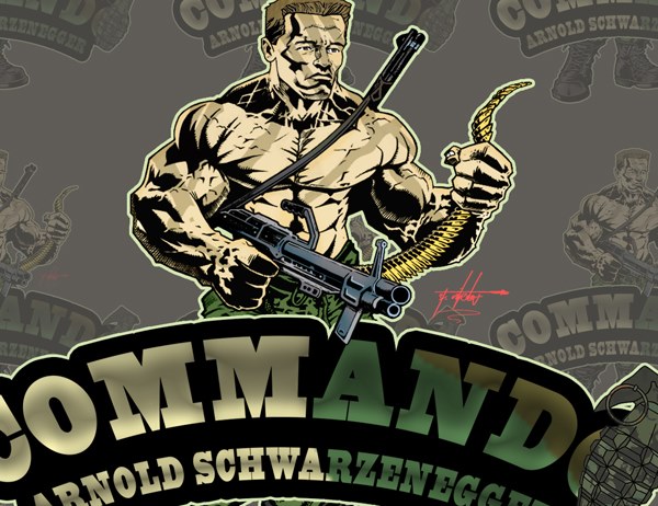 Commando Movie Series logo by SHWZ on DeviantArt
