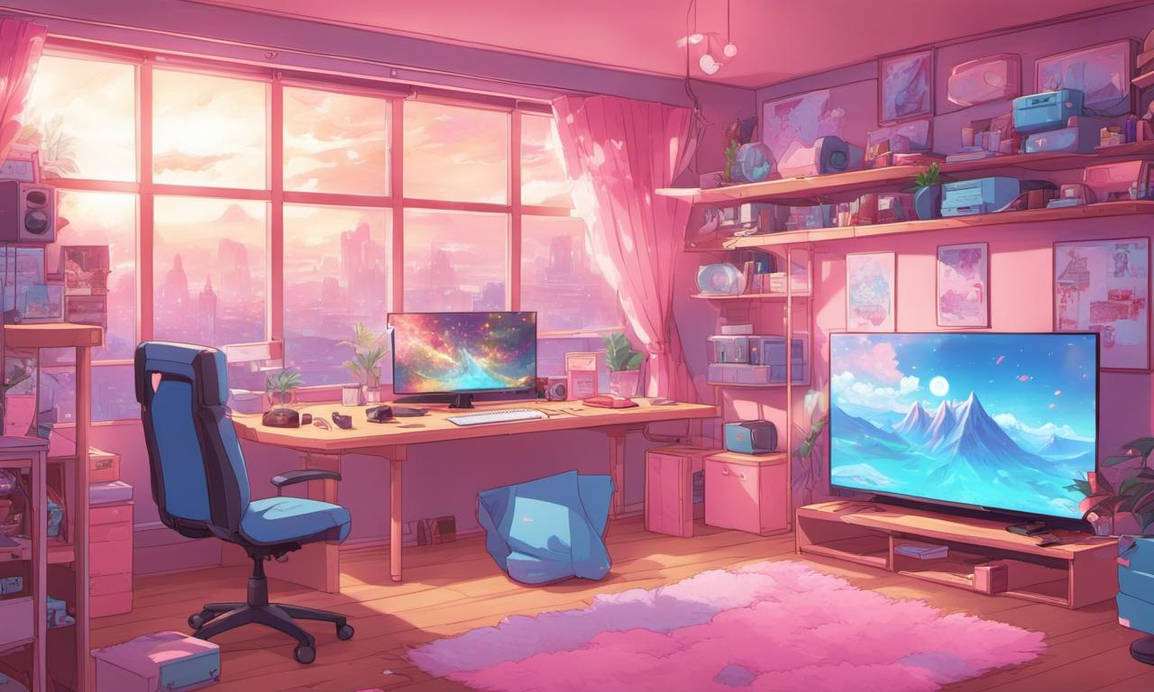 A Really Cute And Soft Wallpaper, With Pink Colors by mikitabby on ...