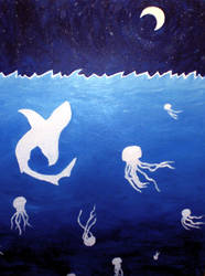 Midnight Sea Speed Paint