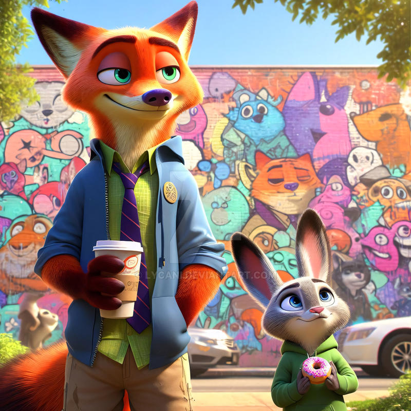Pink Rabbit Nick Nick and a young rabbit by Lycani on DeviantArt