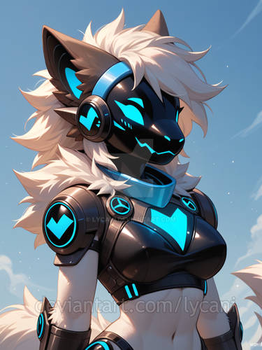 Female Protogen Blue protogen female NSFW 225 by ARMDYGAMER on DeviantArt