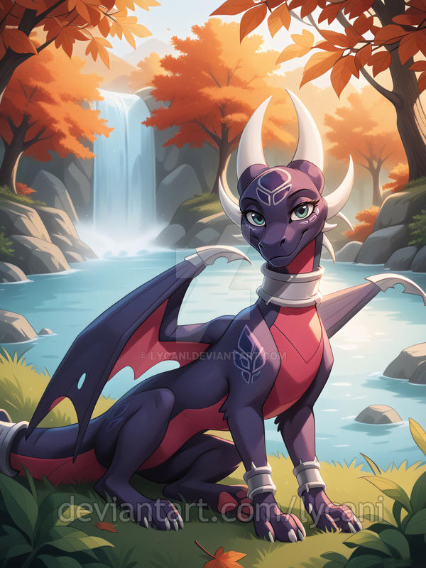 Cyndro Cynder Portrait (1088) by Lycani on DeviantArt