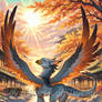 Cute Gryphon Girl (2212)