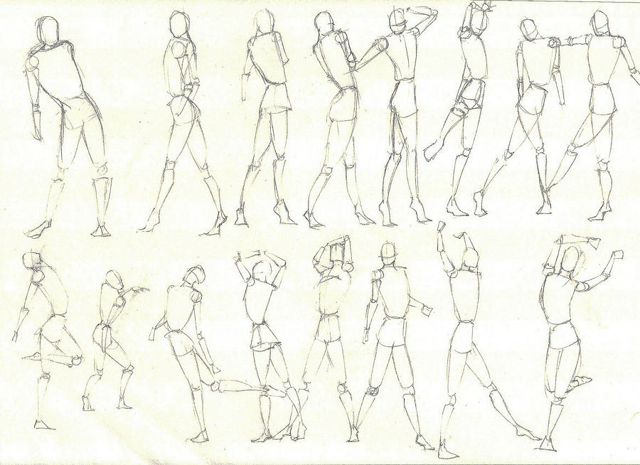 Poses by ju5tin95 on DeviantArt